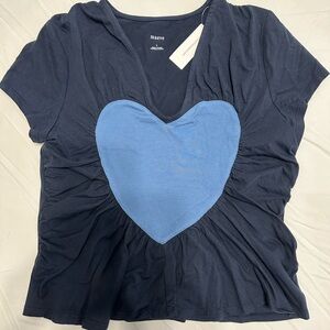 NWT Maeve Heart Tee
